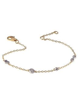 Firetti Armband Schmuck Geschenk Silber 925 Armschmuck Armkette Herz Infinity, mit Zirkonia (synth)