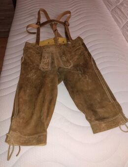 Lederhose mit Leder-Hosenträger - München