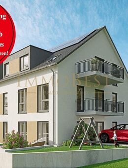 Baubeginn in Kürze: Exklusiver Neubau nach KfW Standard 40! Tiefgarage+Aufzug+Balkon+Photovoltaik - Annweiler (Trifels)