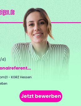 Personalreferent (m/w/d) - Gießen