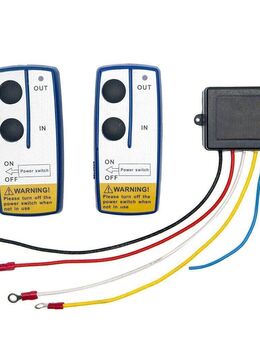 UNIVERSALE FUNK-FERNBEDIENUNG FÜR 12V SEILWINDEN – KOMPLETTSET Set 3425 - Ingolstadt