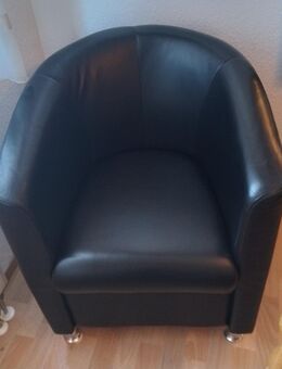 Cocktailsessel schwarz - Schmelz