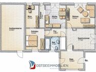 EFH, Wfl. ca. 123 m², Ländli. Lage, Einb.-Küche, Kaminofen, viel Ausb.-Res., ges. Nfl. ca. 285 m², Keller, 2 Garagen, Grdstk. ca. 3.080 m² - Schmatzin