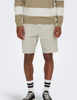 ONLY & SONS Shorts ONSLINUS 0007 COT LIN SHORTS NOOS