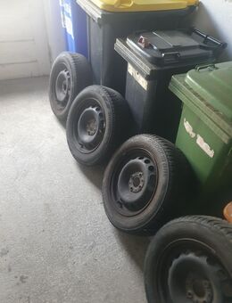 4 Reifen Fiat Winterreifen 175 x 65 x R14 mit stahlfelgen - Schrobenhausen