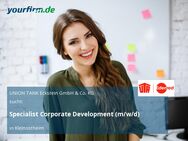 Specialist Corporate Development (m/w/d) - Kleinostheim