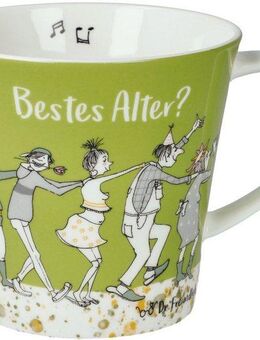 Goebel Tasse Barbara Freundlieb, Porzellan, Coffee-/Tea Mug, Barbara Freundlieb - "Das beste Alter"