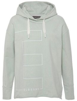 Elbsand Kapuzensweatshirt Dea, Hoodie mit Logodruck vorne