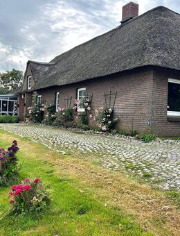 Charmantes Reetdachhaus in idyllischer Lage auf der Halbinsel Eiderstedt inkl. potenziellem Bauland - Uelvesbüll