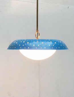 Mid Century Perforated Pendant zu Hillebrand Ernest Igl 50er 60er - Hamburg Hamburg-Nord