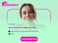 Werkstudent im digitalen Projektmanagement (m/w/d) - Bonn