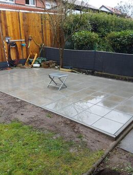 Pflaster arbeiten,Platten,Terrasse bauen - Karlsruhe