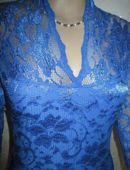 NEU * Sexy * Lace- Spitzen * Bodycon * Abend * Ausgeh * Cocktail * Party * Bodycon * Mini- Kleid "asos" Gr. 34, 36- 38/ XS- S * royal- königs- mittel- blau * - Riedlingen