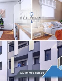 Charmante 1-Zimmer-Wohnung mit Balkon oder Terrasse - ca. 42 m² Wohnkomfort - Kaiserslautern