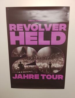 Revolverheld "20 Jahre Tour" Tourposter Maße: 50 x 35,5 cm - Neunkirchen (Brand)