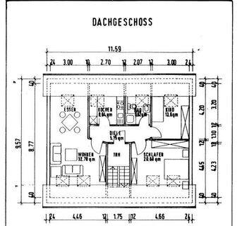 RESERVIERT!!! - Birkenweg 10 - Kuschelige Dachgeschosswohnung in Merseburg