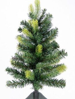 I.GE.A. Künstlicher Weihnachtsbaum Tannenbaum, Mini Christbaum Weichnadel Kunsttanne Dekobaum Weihnachtsdeko Tanne