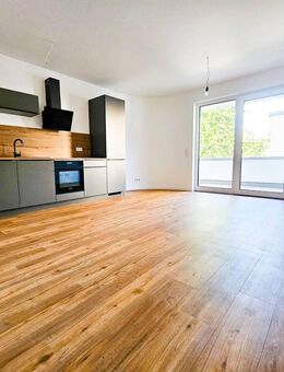 ERSTBEZUG: 2-Zimmer-Neubauwohnung mit Balkon, hochwertiger Einbauküche und Tageslichtbad - Frankfurt (Main)