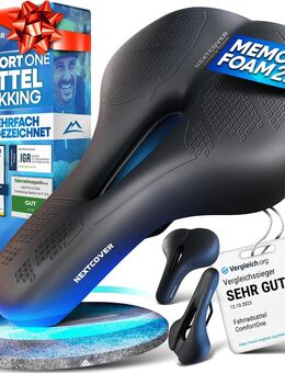 NEXTCOVER Fahrradsattel Trekking Memory-Foam 2.0 Fahrrad Sattel - Birkenfeld (Baden-Württemberg)