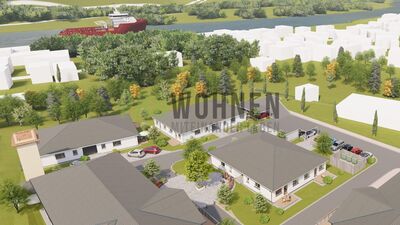 nur noch 1x verfügbar: barrierefreier Bungalow in moderner Holzständerbauweise in Servicewohnanlage