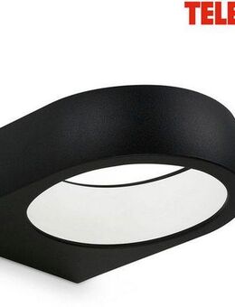 Telefunken LED Außen-Wandleuchte LED Außenleuchte, schwarz, 1xLED/6,5W
