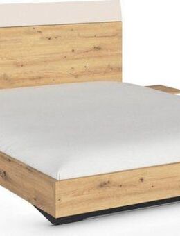 rauch Bettanlage Monza, in schwebender Optik und hohem Bettkopfteil sowie 2 Nachttische