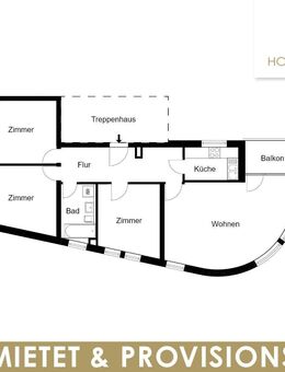 4 Zimmer & Küche & Vollbad plus Provisionsfrei - Teltow