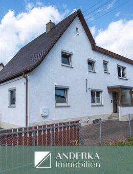 Wohnen in Günzburg: Gepflegte Doppelhaushälfte mit Garten, Terrasse & Garage! - Günzburg