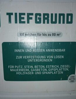 NEU! Tiefgrund 10 l Karnister lösemittelfrei Tiefengrund Grundierung Haftgrund - auch Versand - Schladen-Werla