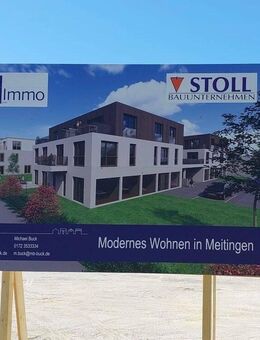 NEUBAU Eigentumswohnung 2 Zimmer 61,26 m² mit Aufzug KFW 40 - Meitingen