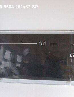 Knaus Wohnwagenfenster ca 151 x 67 gebr. (zB 8604 Südwind) Roxite Sonderpreis (Microrisse) - Schotten Zentrum