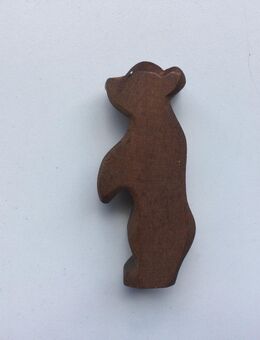 Ostheimer Original Holzspielzeug Figur Braunbär Stehend - Fulda