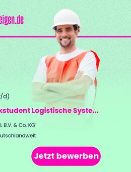 Werkstudent (m/w/d) Logistische Systemanalyse im Marineschiffbau - Bremen Zentrum