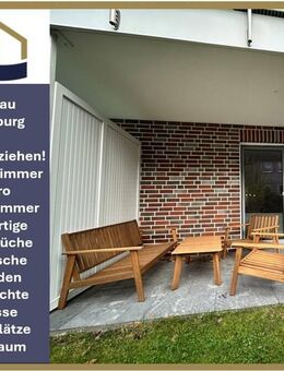 *Baujahr 2019* 3-Zimmer Erdgeschosswohnung mit Terrasse + 2 PKW-Stellplätzen /bezugsfrei - Oldenburg