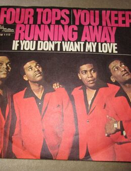 Four Tops - You Keep Running Away (1967) Tamla Motown 7" Single (VG+/ NM) - Groß Gerau