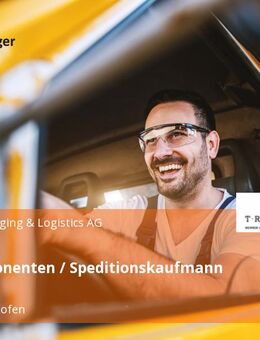 LKW Disponenten / Speditionskaufmann (m/w/d) - Bad Wörishofen