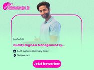 Quality Engineer Management Systems (m/w/d) - Dietzenbach