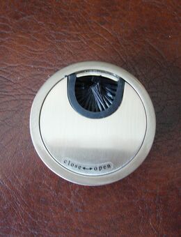 Kabeldurchführung Tisch/Schreibtisch 55/65mm Metall - Krefeld