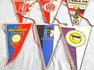 19 x Fan Fussball Wimpel Verschiedene von verschiedenen Vereinen. Siehe dazu die Fotos der Wimpel - Meckenheim
