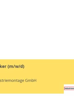 Krantechniker (m/w/d) - Meerane