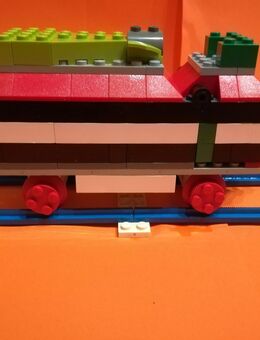 Legoland Eisenbahn Güterwaggon 13 cm - Hamburg