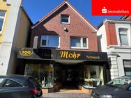 Geschäftshaus mit Wohnung u. Grundstück im Zentrum - Wilster