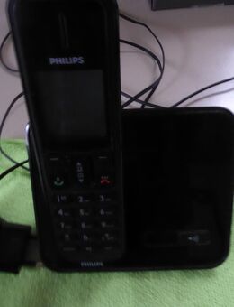Ein gebrauchtes Philips schnurloses Telefon - Asbach-Bäumenheim