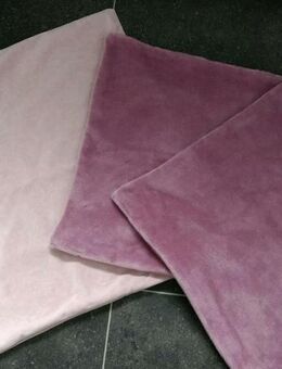 Kissen Kissenbezug Hülle Kissenhülle Fleece NEU 3X Textilien - Weiterstadt