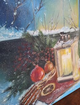 Ölbild,Weihnachten Geschenk - Celle