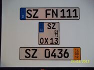 KFZ-KENNZEICHEN SALZGITTER = 9 EUR / Stück, Hans-Birnbaum-Str. 15, 38226 Salzgitter - Salzgitter