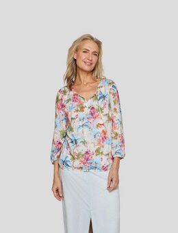 Rabe Druckbluse im Tunika-Stil und mit floralem Muster