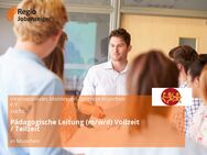 Pädagogische Leitung (m/w/d) Vollzeit / Teilzeit - München
