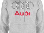 Herren Baumwoll-Sweatshirt für Audi-Fans – Mit hochwertigem Siebdruck Design 5 - Wuppertal