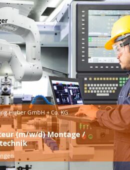 Obermonteur (m/w/d) Montage / Reinraumtechnik - Neckartailfingen